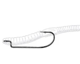 Offset Worm Hook Size 4/0 - Image 2