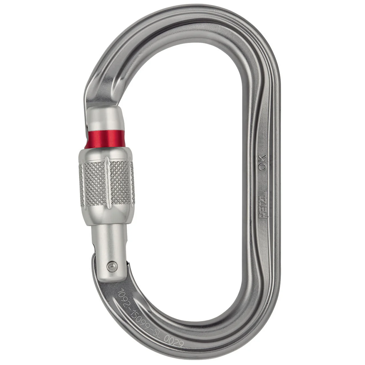 OK Oval Screw - Lock Carabiner