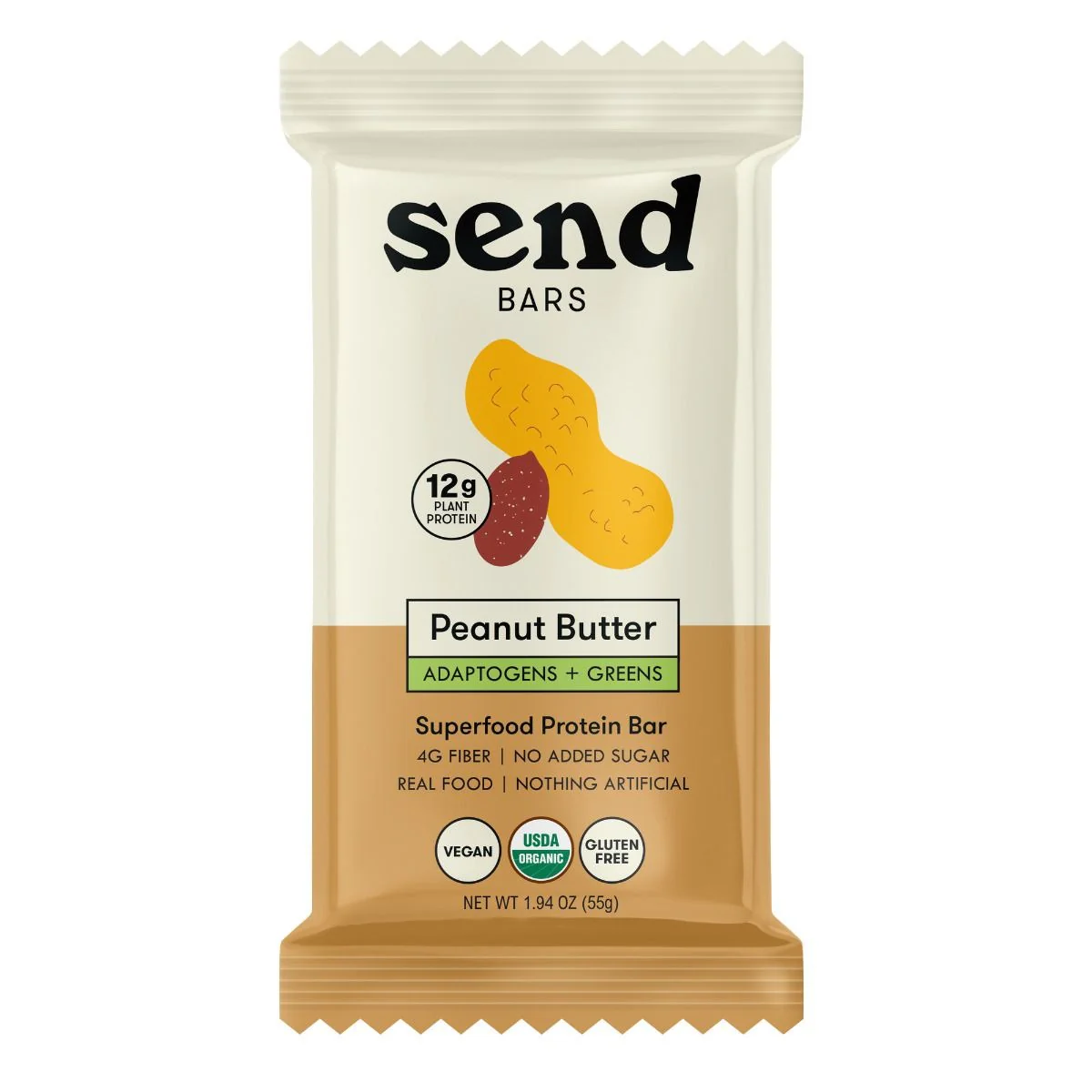 Organic Peanut Butter Protein Bar