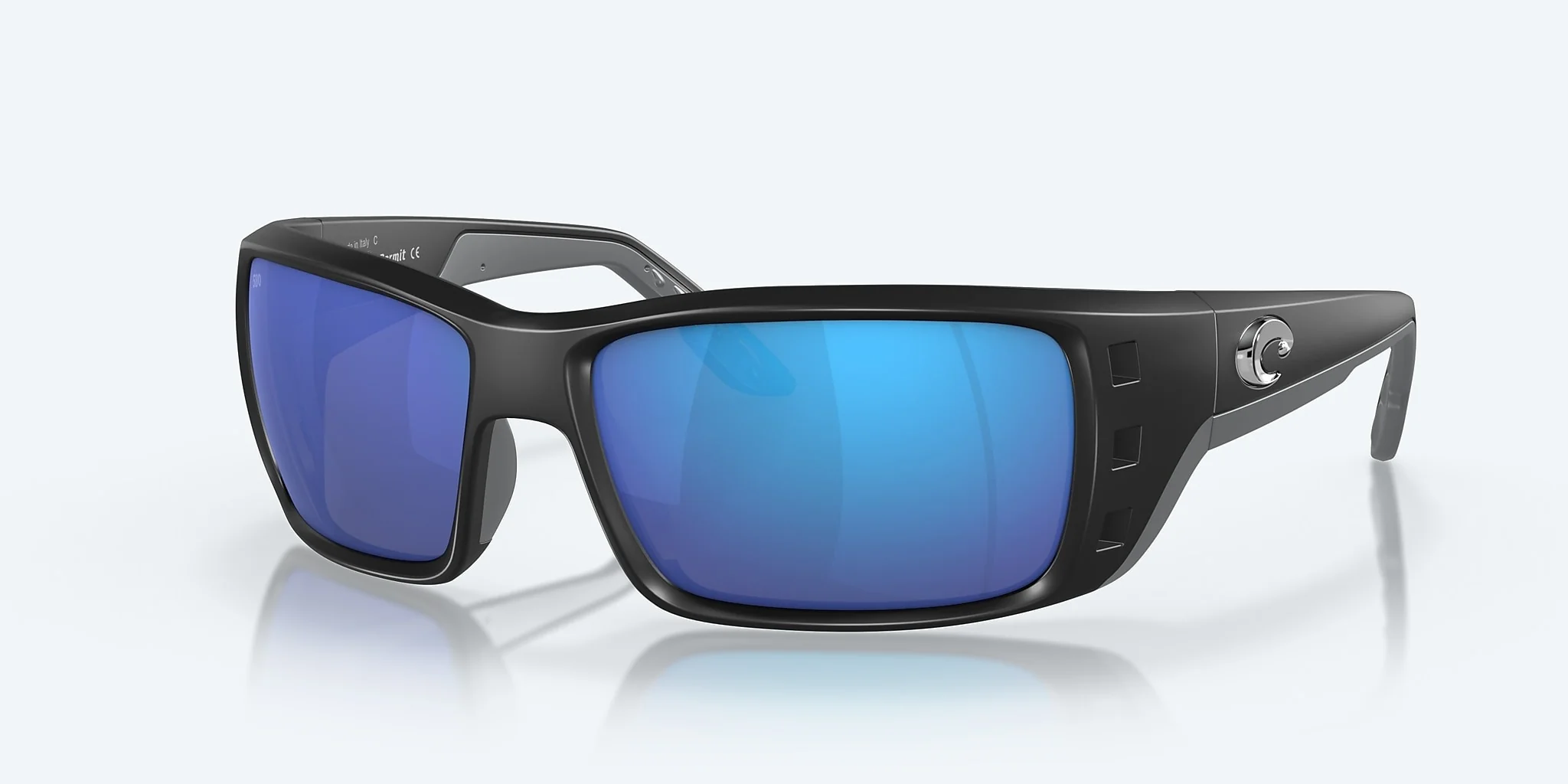 Permit Matte Black Frame with Blue Mirror Lens 580G