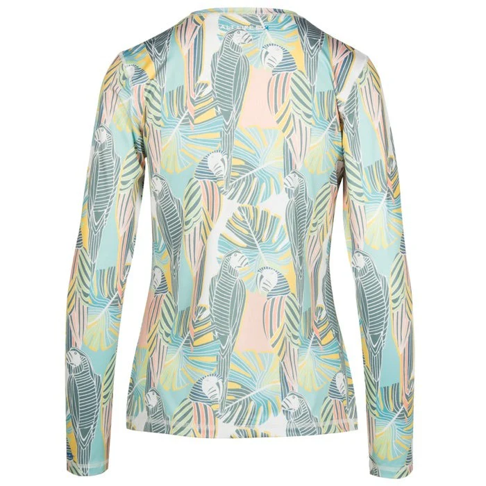 Polly in Paradise Long Sleeve Performance Tee - Image 2