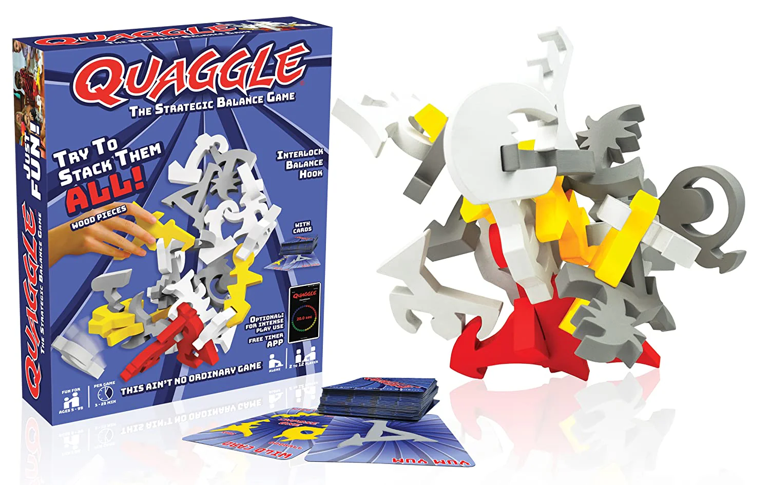 Quaggle Stacking Game