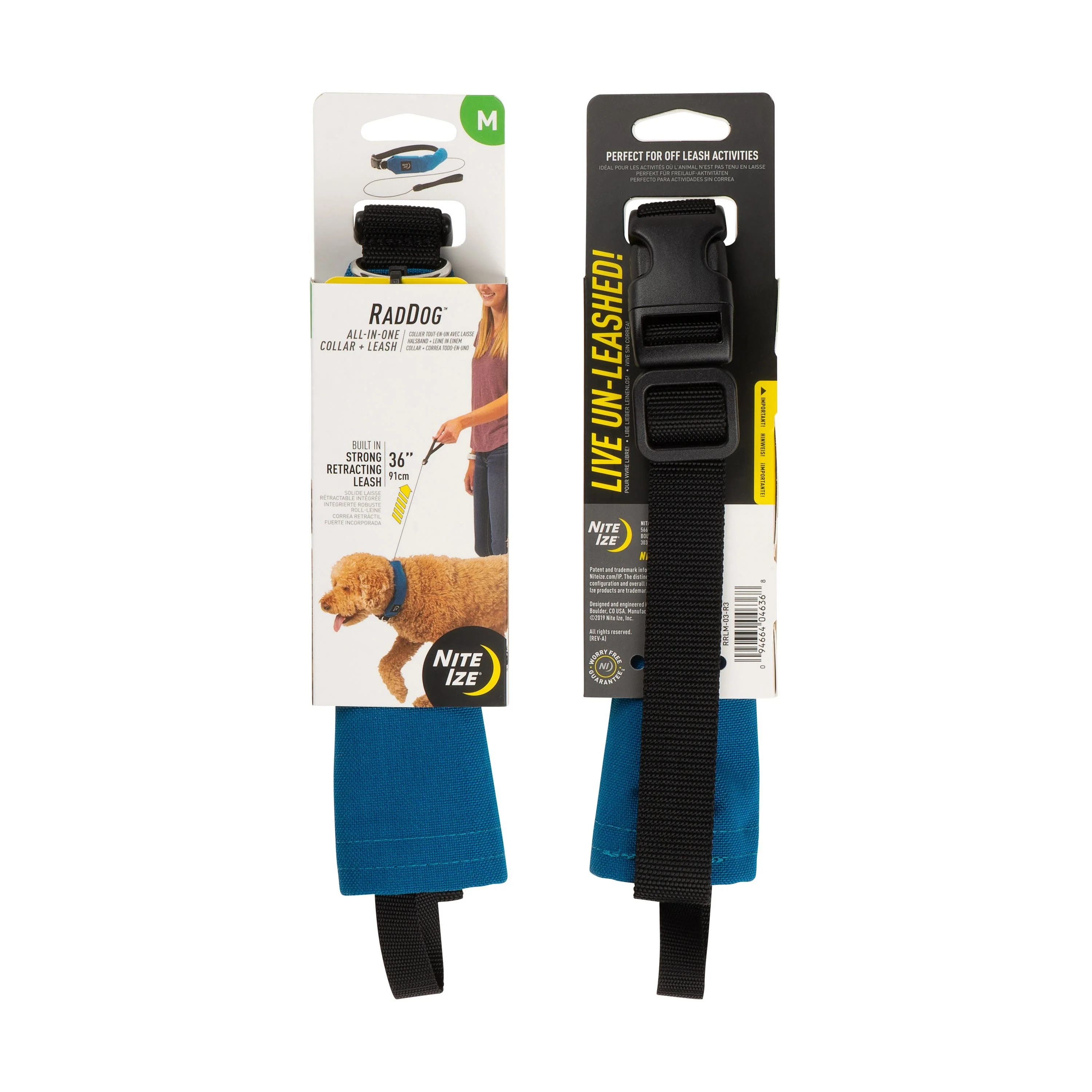 RadDog All-In-One Collar & Leash - Medium