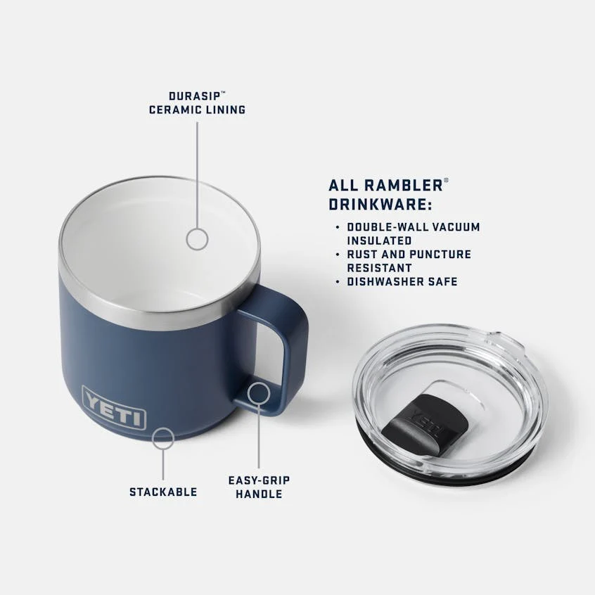 Rambler 14 oz. Mug with Magslider Lid - Image 3