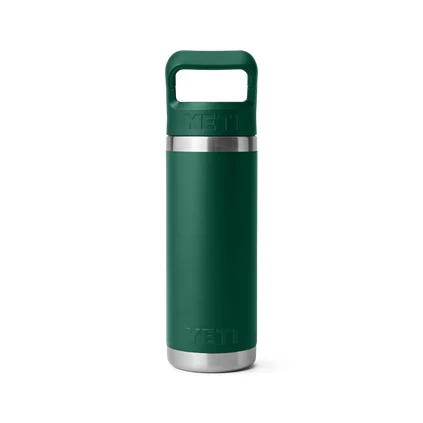 Rambler 18 oz. Water Bottle with Color-Matched Straw Cap - Image 2