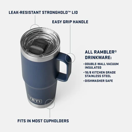 Rambler 20 oz. Travel Mug - Image 4