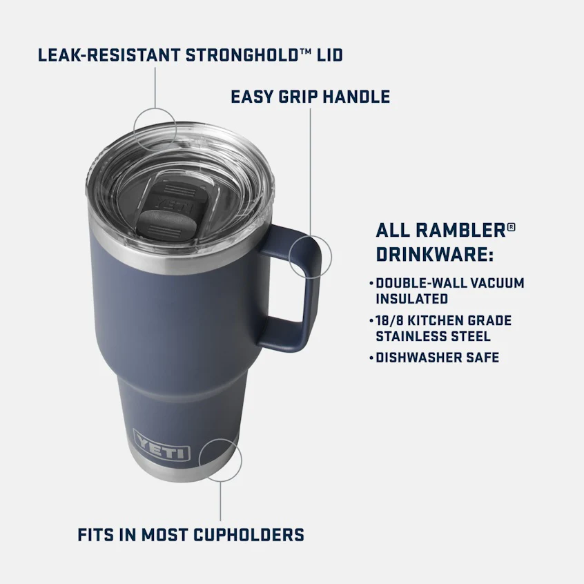 Rambler 30 oz. Travel Mug - Image 3
