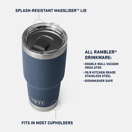 Rambler 30 oz. Tumbler with MagSlider Lid - Image 3