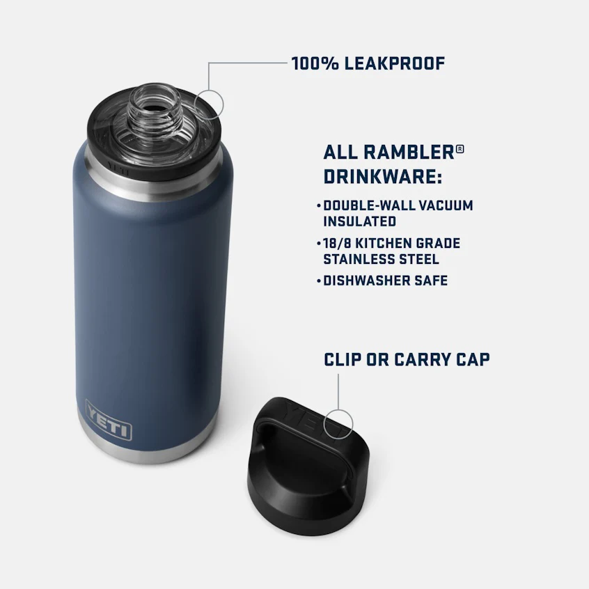 Rambler 36 oz. Water Bottle with Chug Cap - Image 2