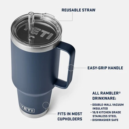 Rambler 42 oz. Straw Mug - Image 3