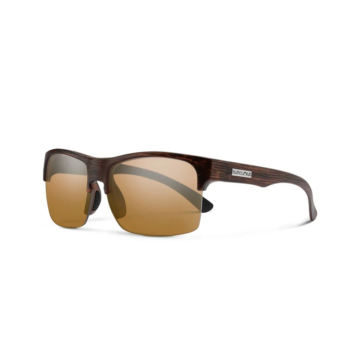 Rambler Lite Matte Burnished Brown Frame with Polarized Brown Lens Sunglasses