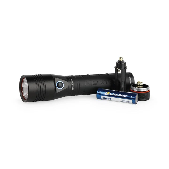 Rechargeable Pro LED Flashlight w/ Power Bank - Image 3