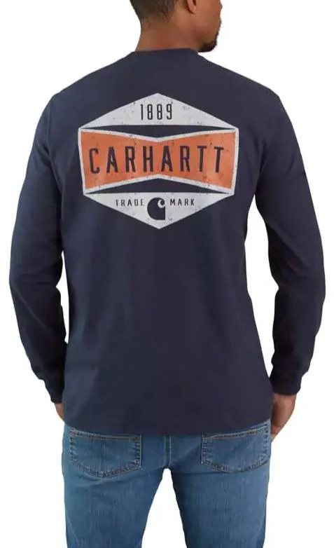 Relaxed Fit Heavyweight Sleeve Logo Graphic T Shirt - Image 2