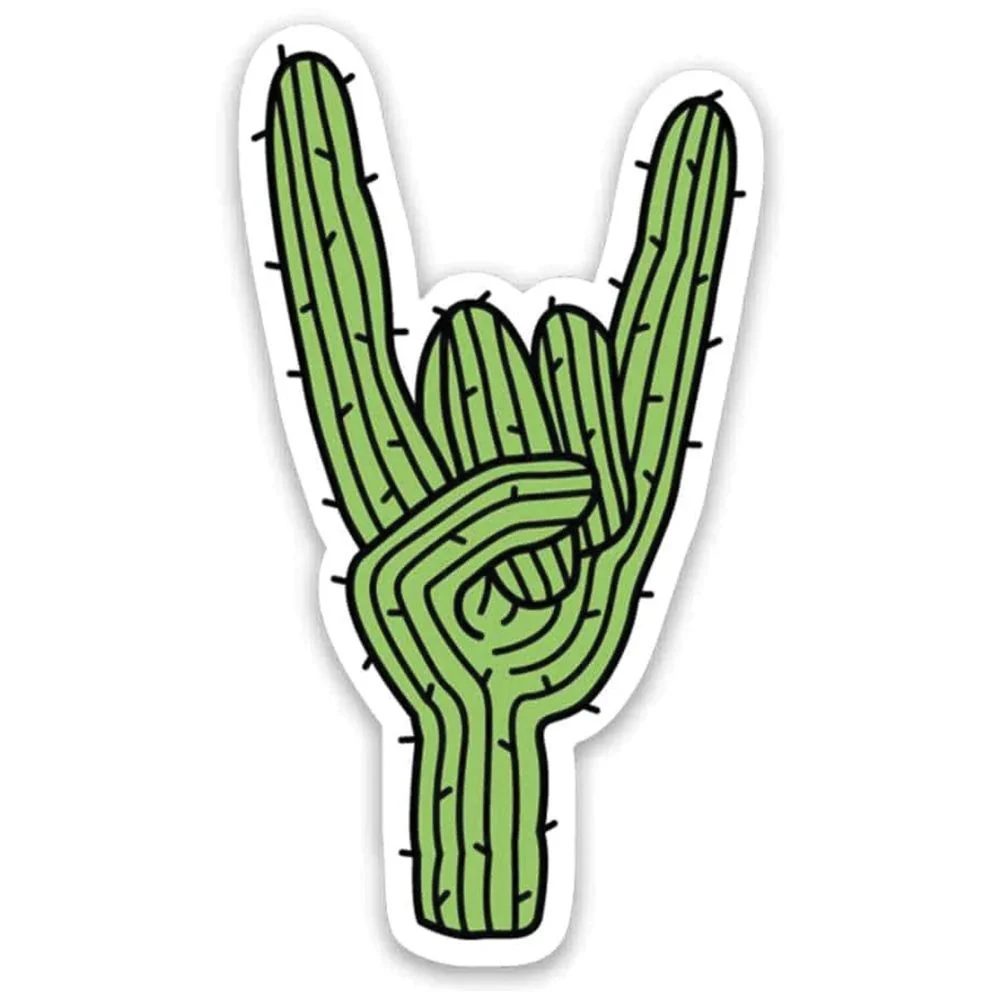 Rockin Saguaro Sticker