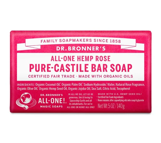 Rose Pure-Castile Bar Soap
