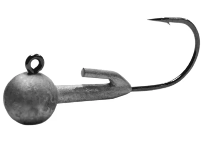 Round Head With Lockdown Jig Head - 5 pk - 3/16oz - 2/0