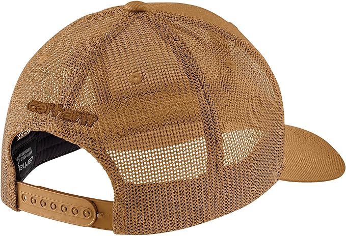 Rugged Flex Twill Mesh-Back Logo Patch Cap - Image 2