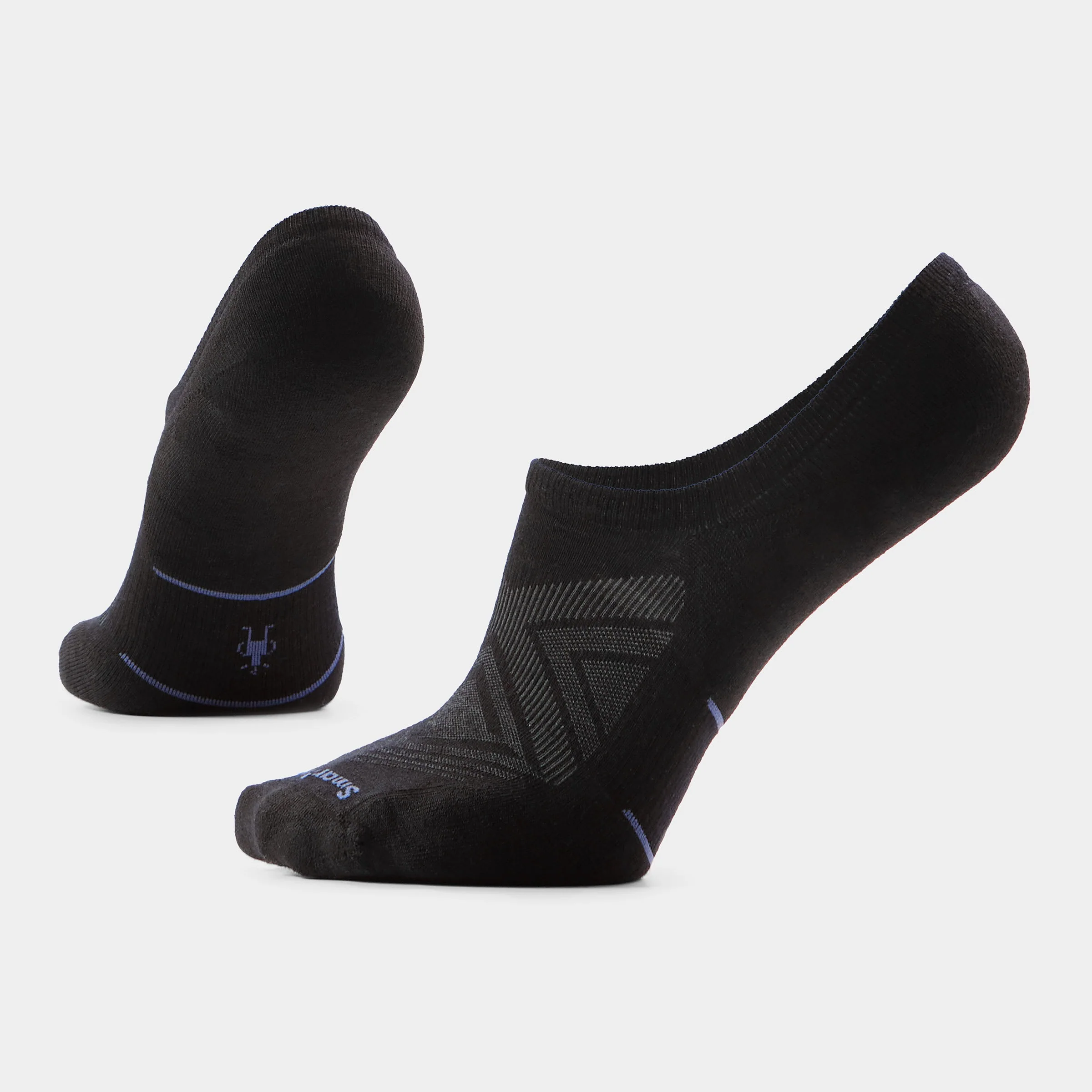 Run Targeted Cushion No Show Socks