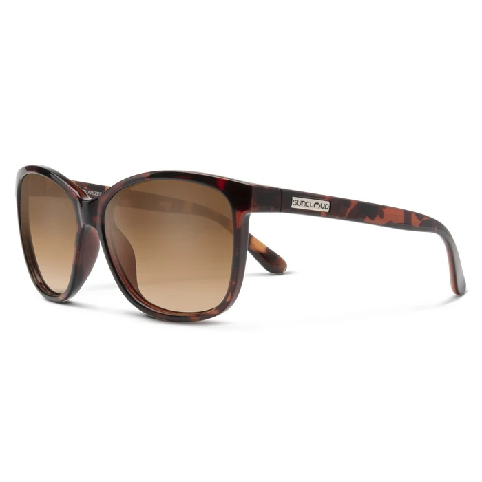 Sashay Tortoise Frame with Polarized Brown Gradient Lens Sunglasses
