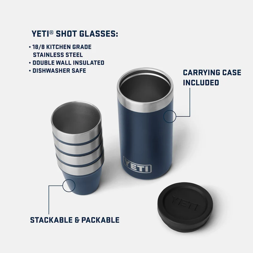 Shot Glasses & Case - Image 3