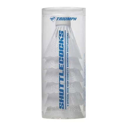 Shuttlecocks (White) - 6 Pack
