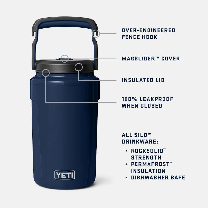 Silo Half Gallon Jug with Magslider Straw Cap - Image 4