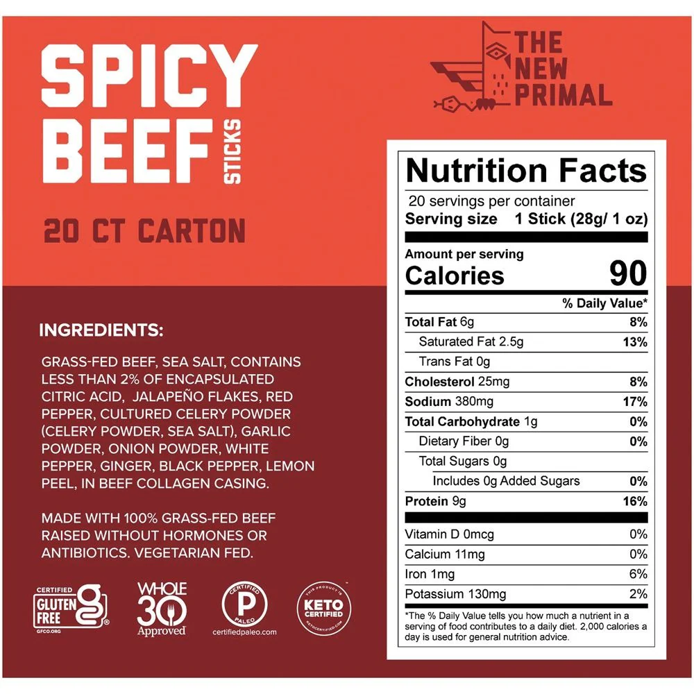 Spicy Beef Stick (Single) - Image 2