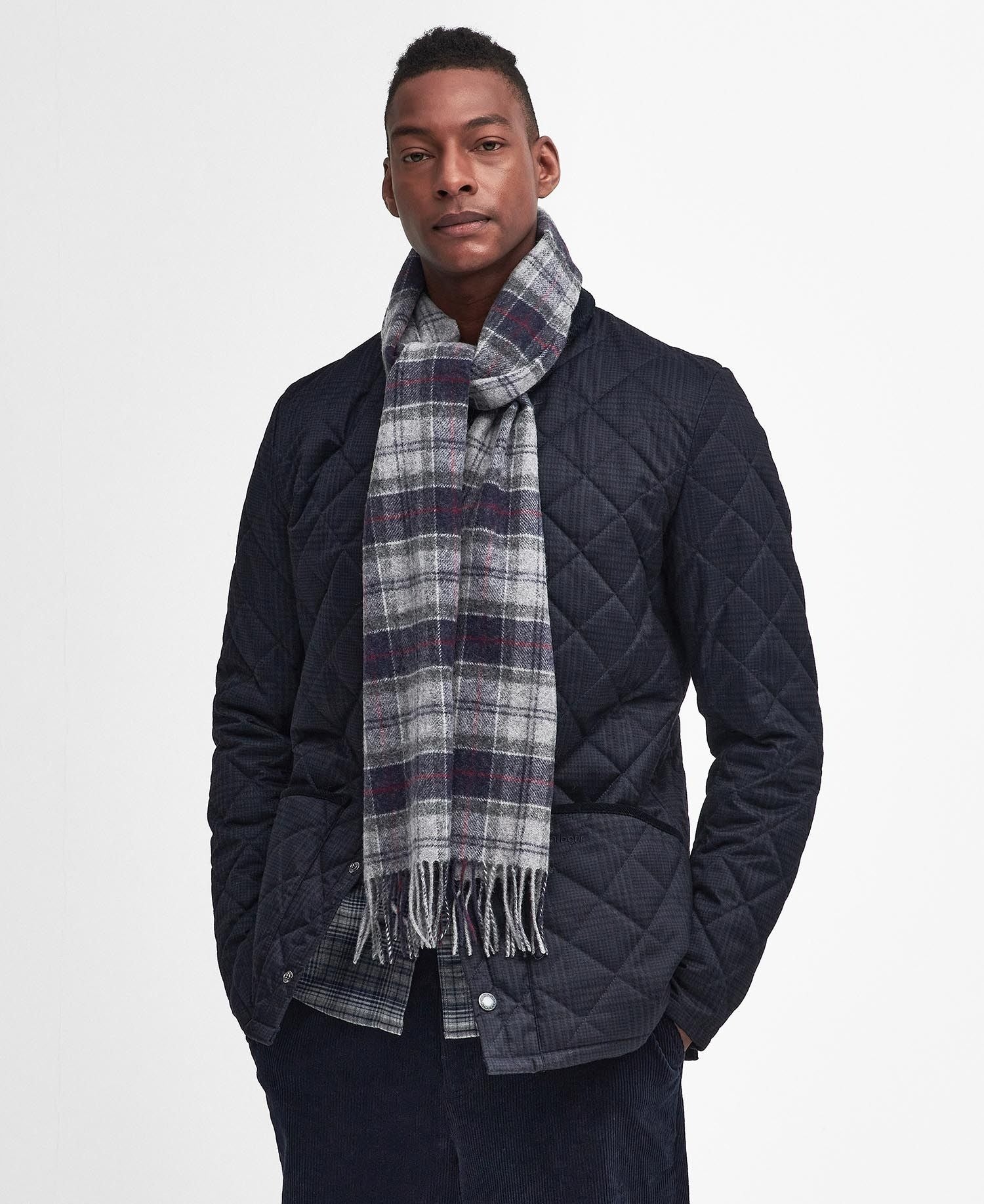 Tartan Lambswool Scarf - Image 2