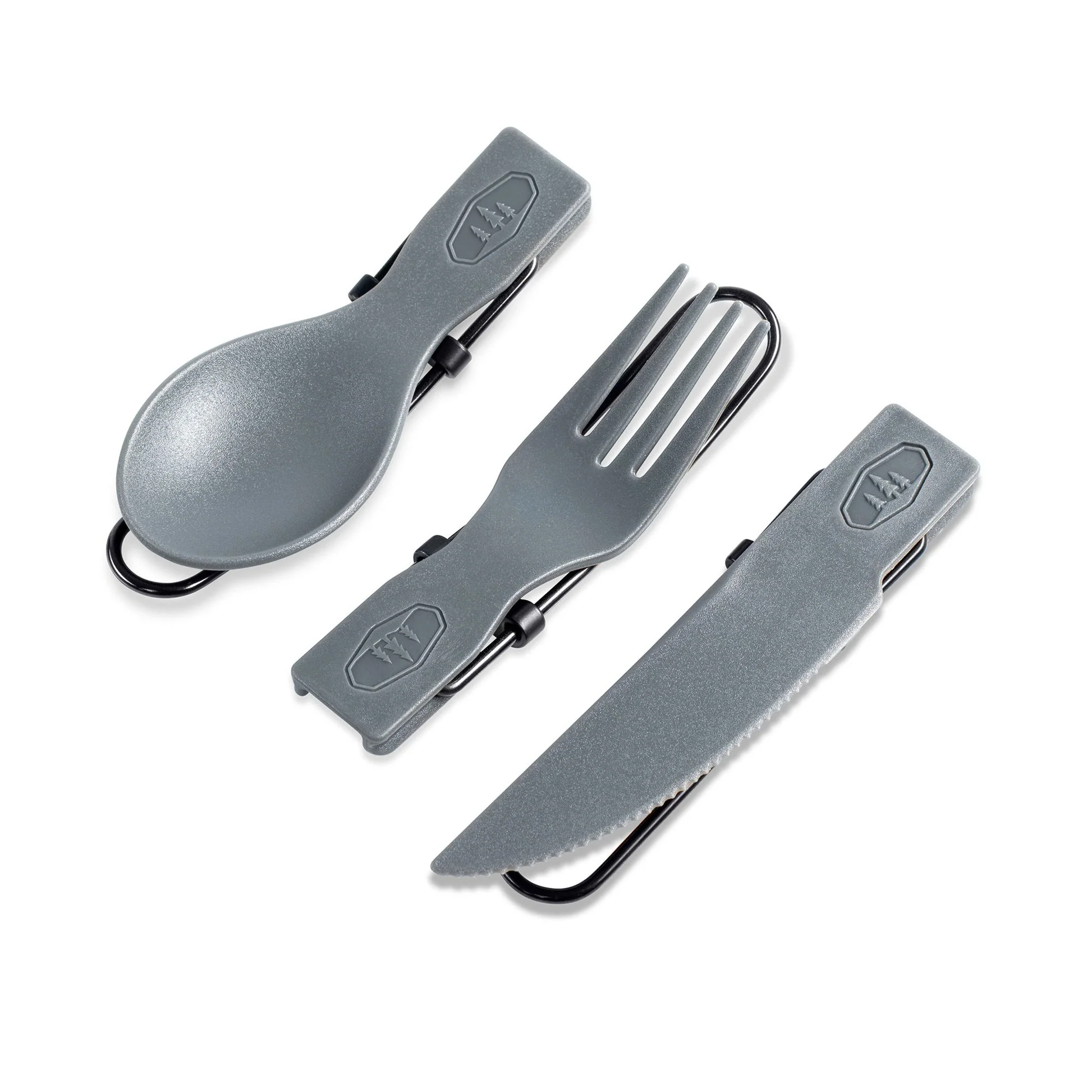 Tekk Trio Folding Cutlery Set - Image 2