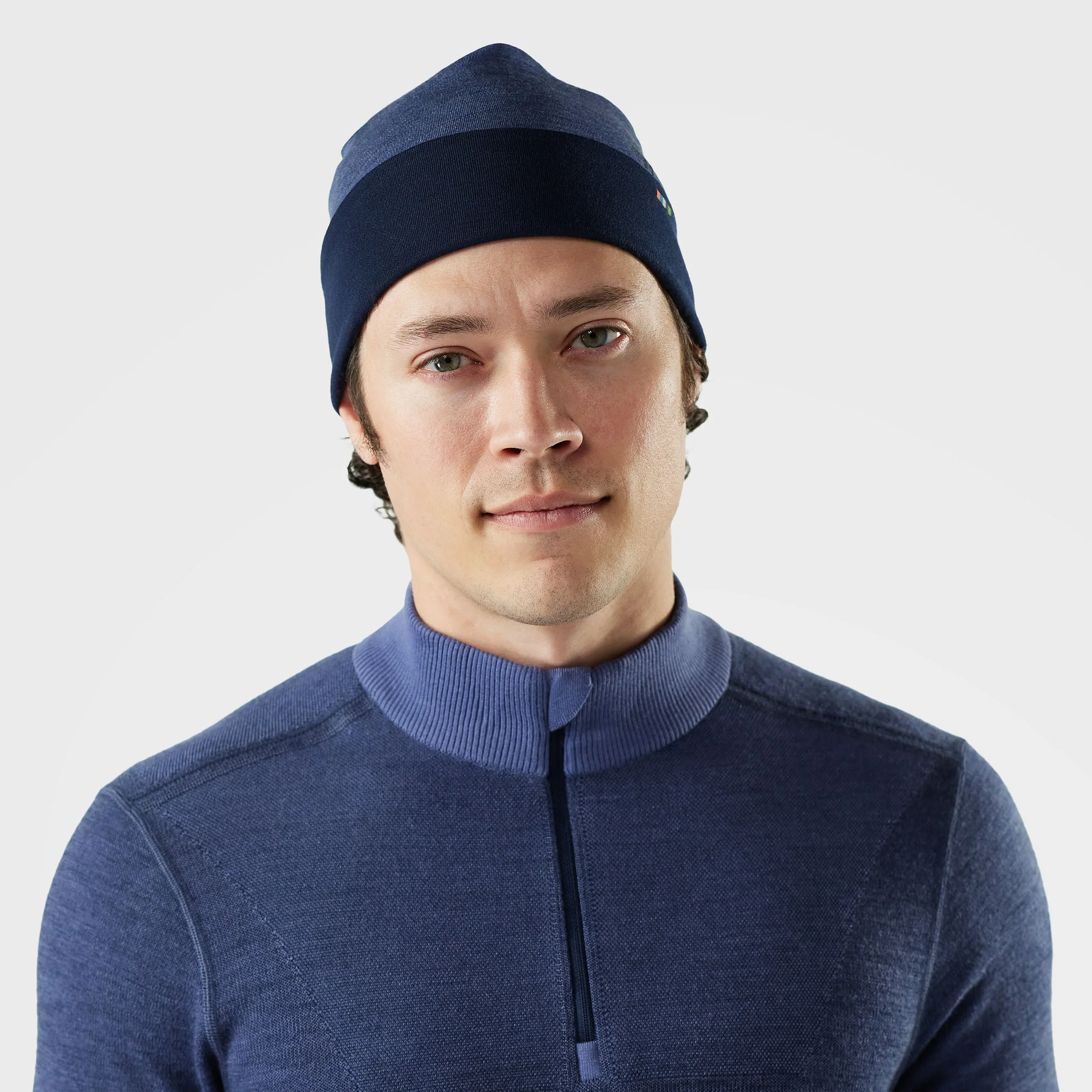 Thermal Merino Reversible Cuffed Beanie - Image 2