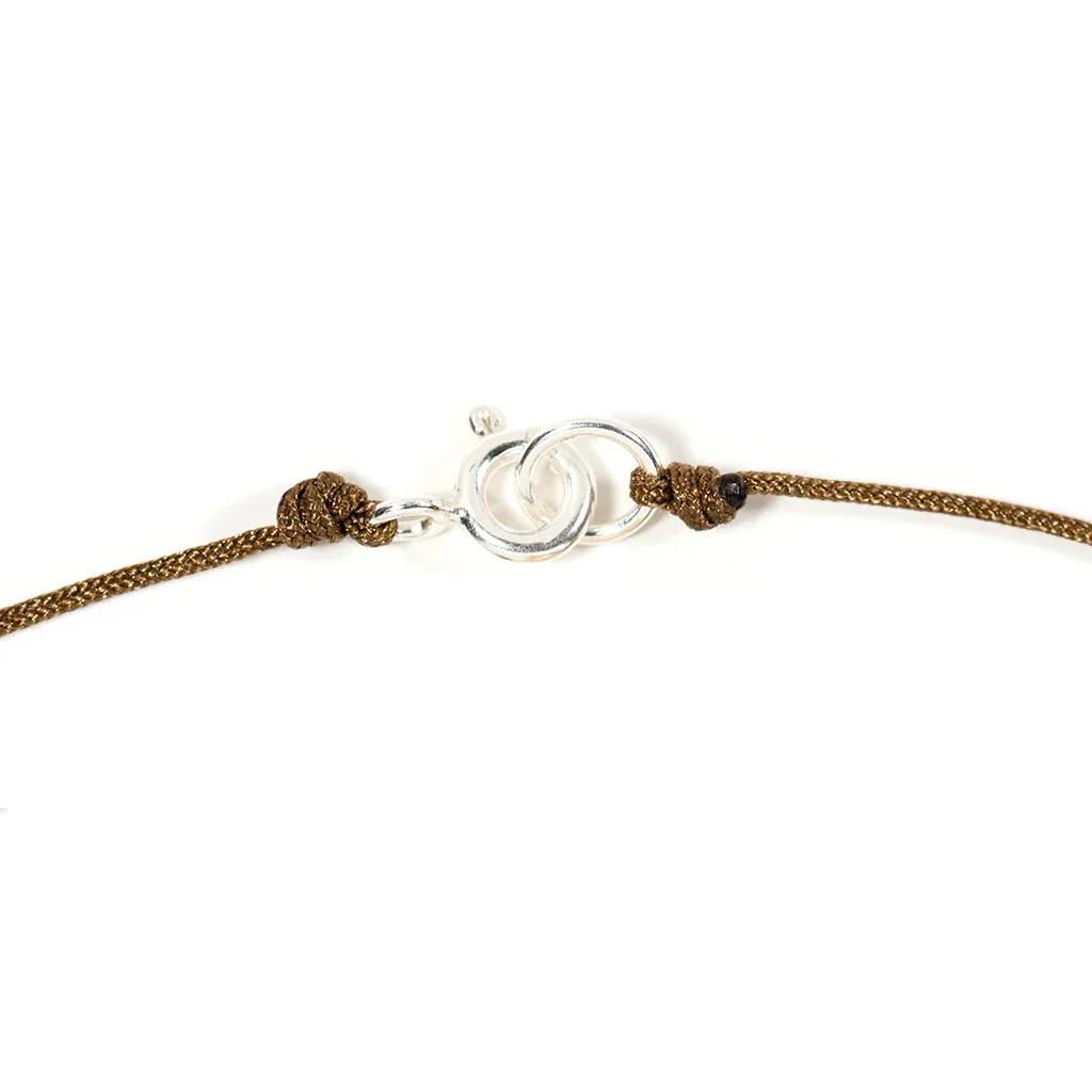 Tiny Charm Necklace - Open Lotus 16" - Image 4