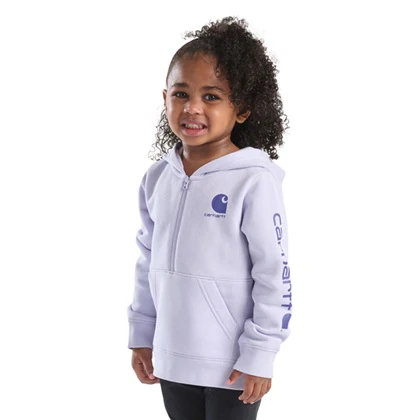 Toddler Long-Sleeve Half-Zip Sweatshirt - Image 2