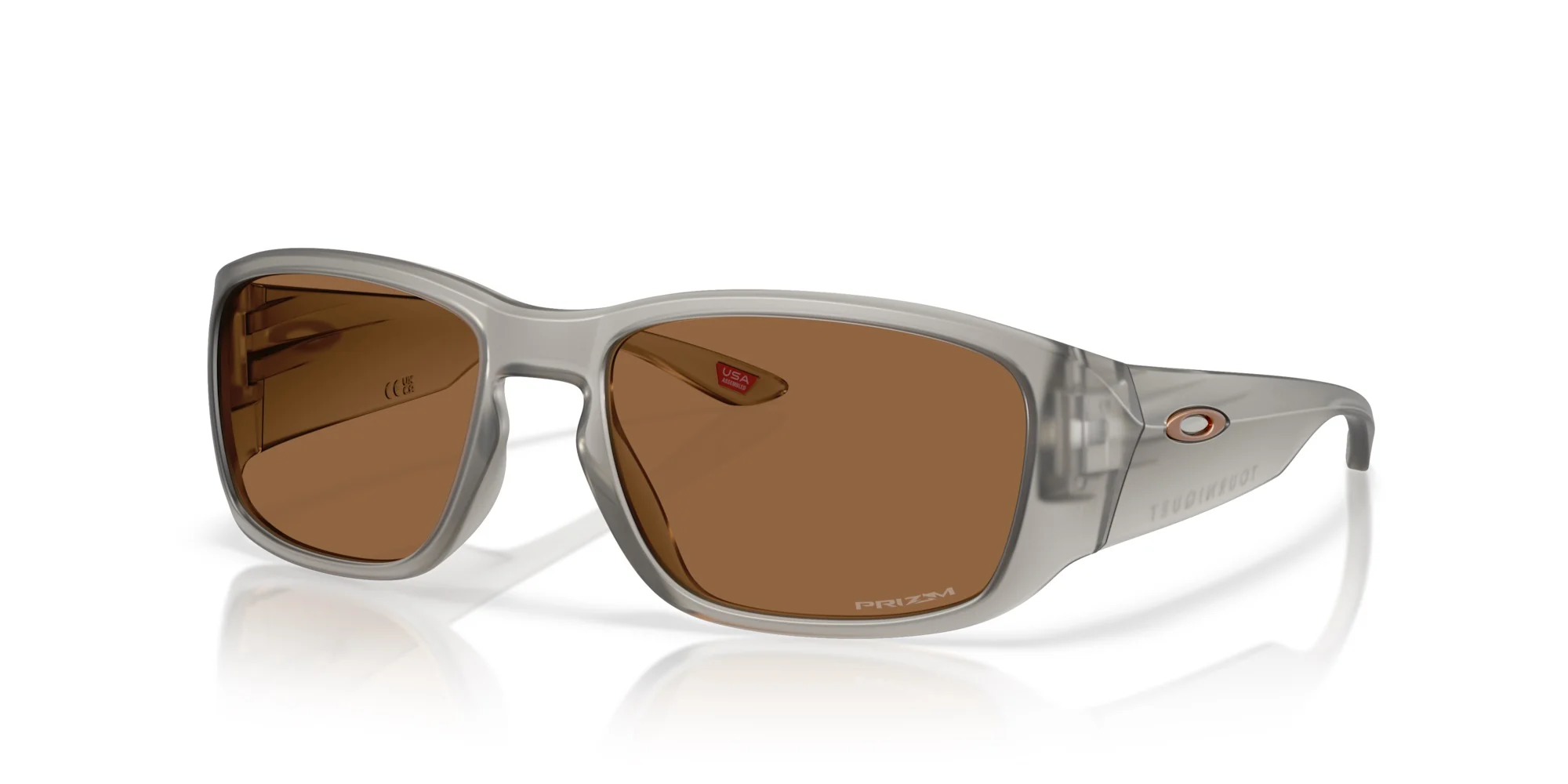 Tourniquet Prizm Bronze Lens with Matte Grey Smoke Frame