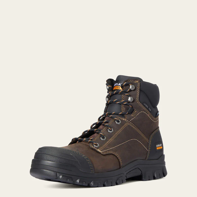 Treadfast 6" Waterproof Work Boot - Steel Toe