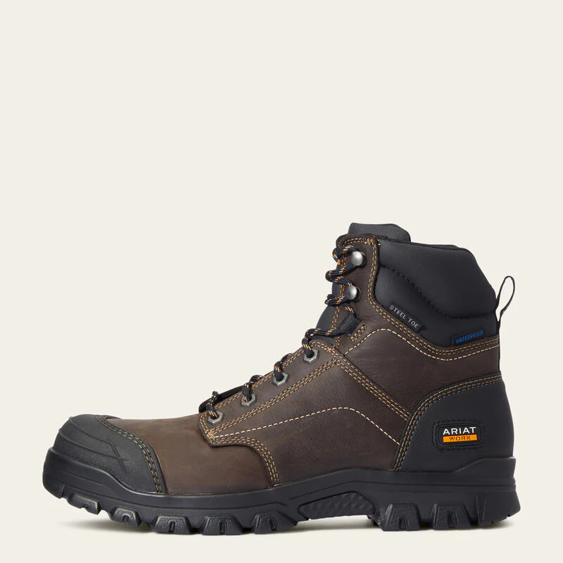 Treadfast 6" Waterproof Work Boot - Steel Toe - Image 2