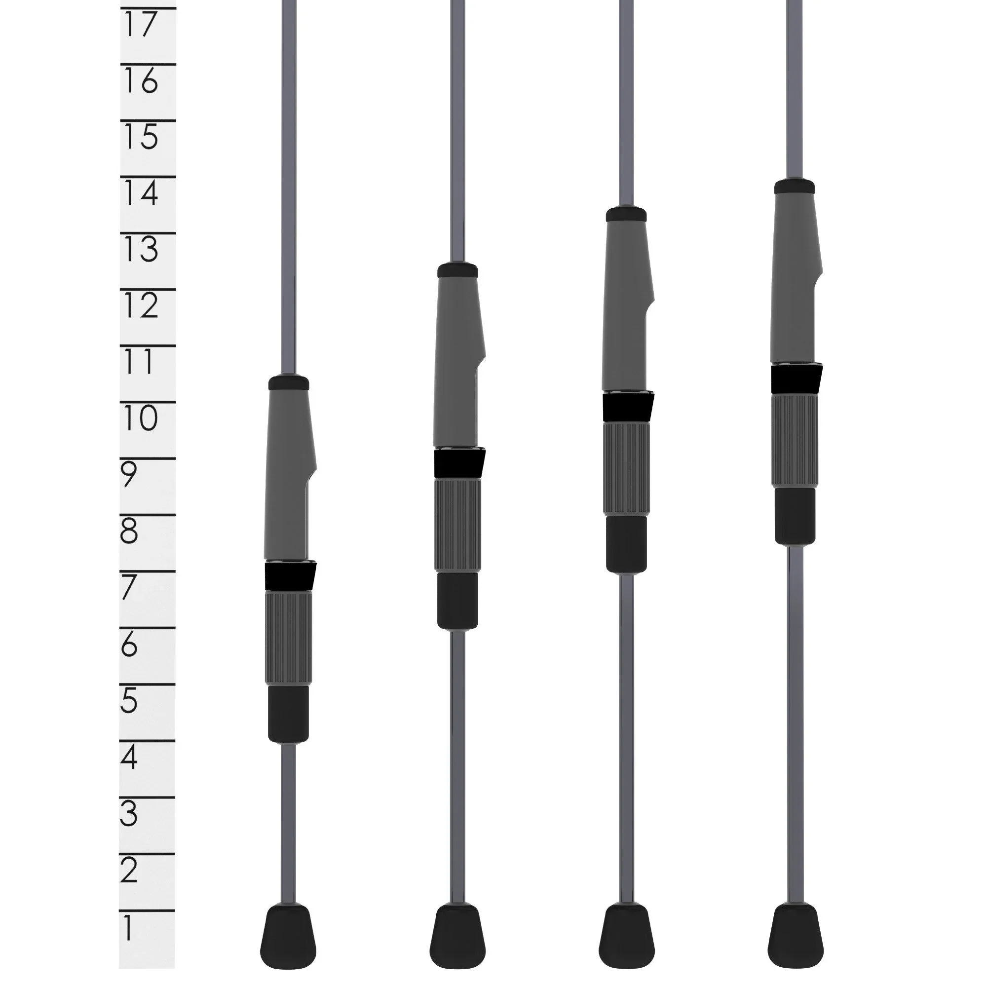 Trout Series 5'6" Ultra Light Fast 2pc Spinning Rod - (TFS56ULF2) - Image 2