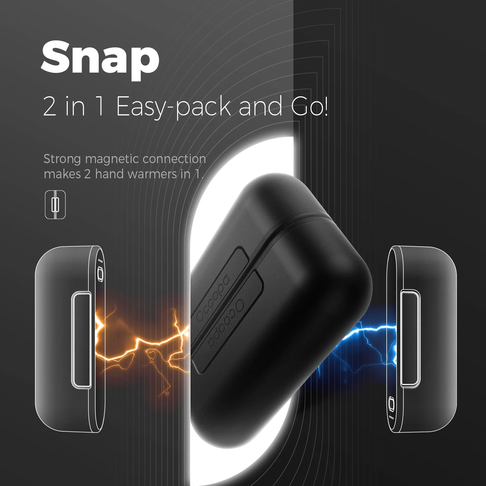 UT2s Rechargeable Hand Warmer - Image 2