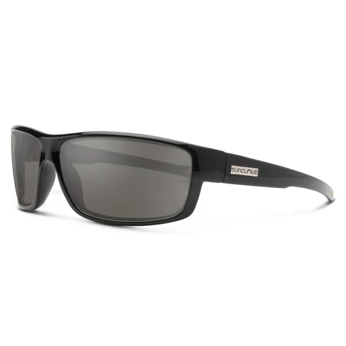 Voucher Black Frame with Grey Polarized Lens Sunglasses