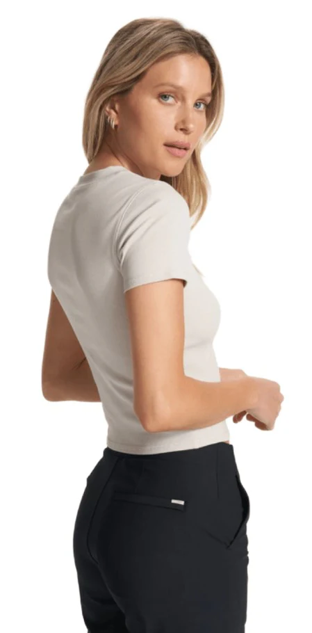 Woman's Mudra Fitted Tee Shirt - Image 3