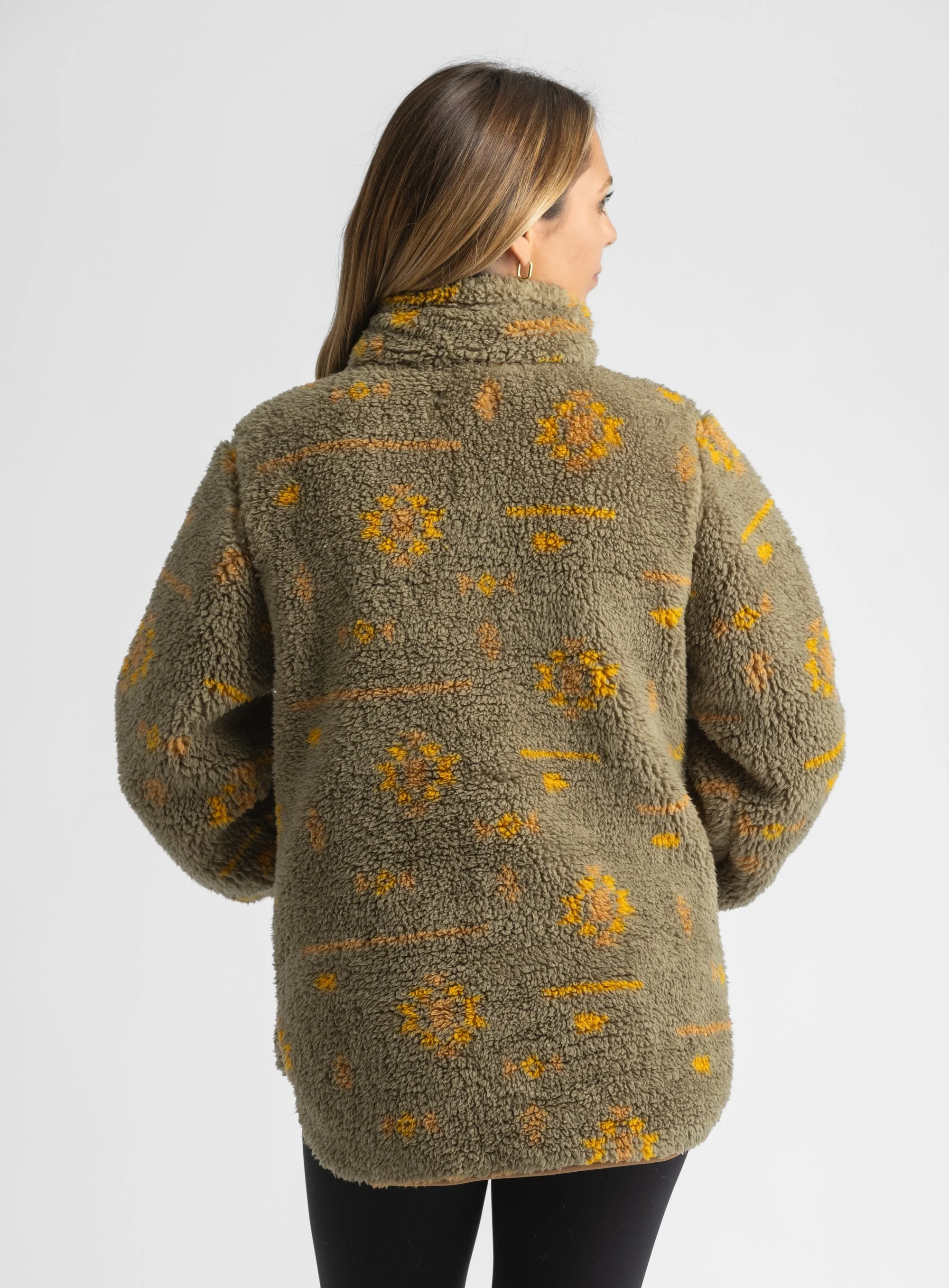 Women's Ainsley Plush Sherpa Pullover - Image 2