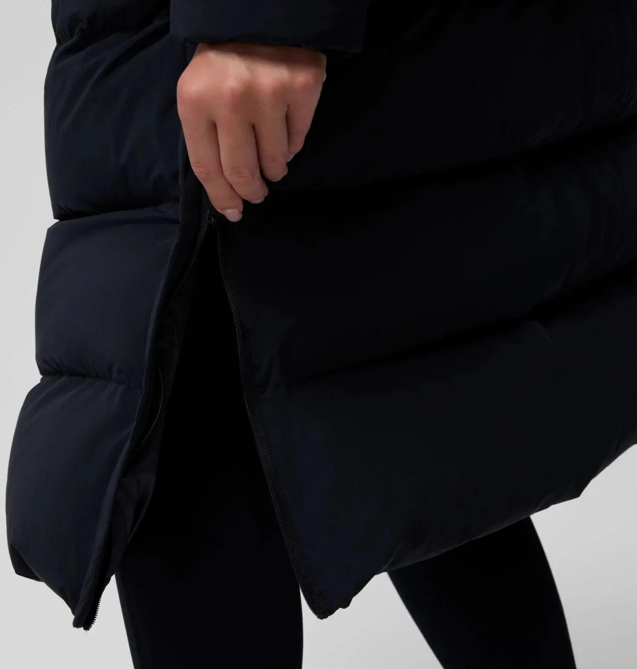 Women's Amaze Puff Long Hooded Jacket - Image 9