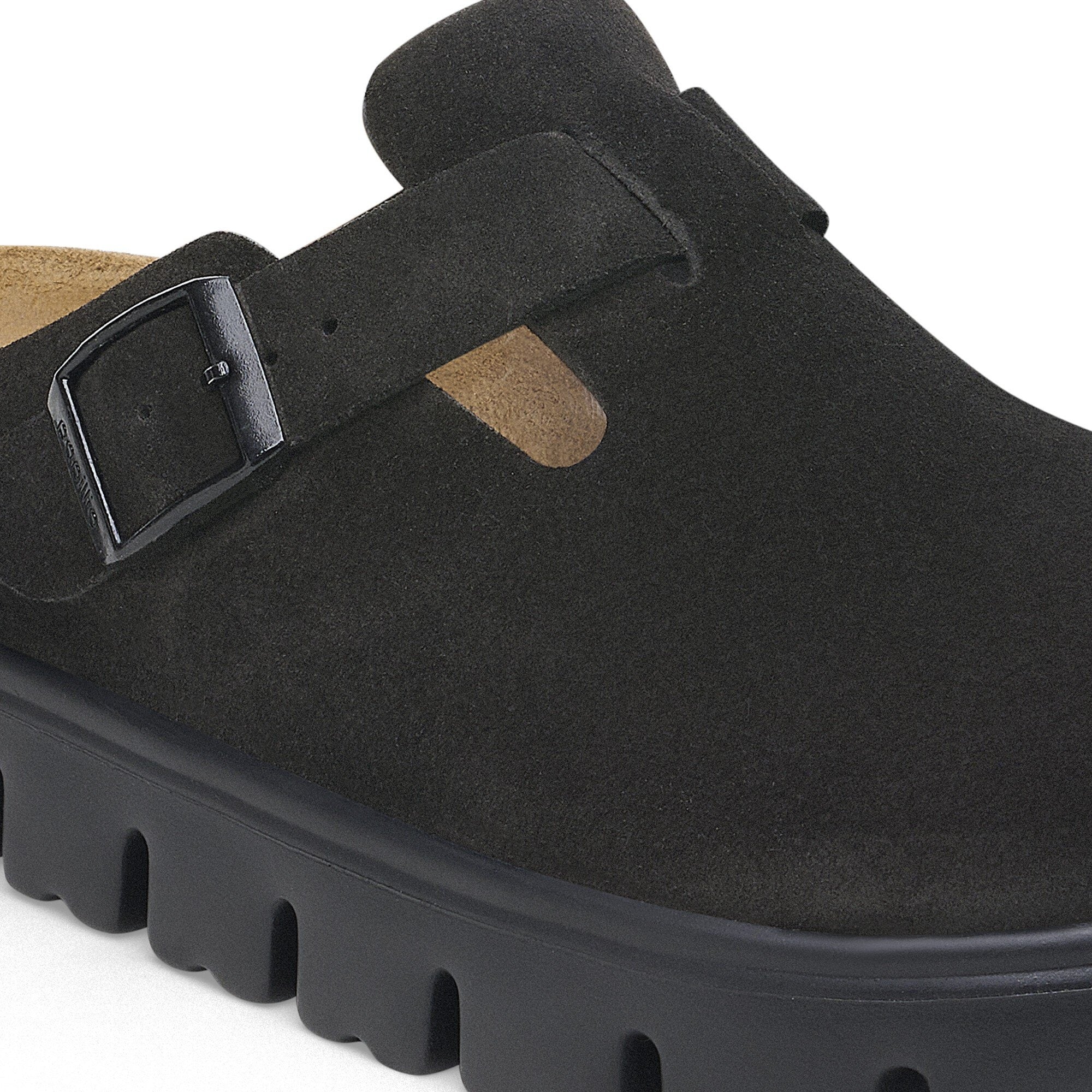 Women's Boston Chunky Suede Clog - Image 4