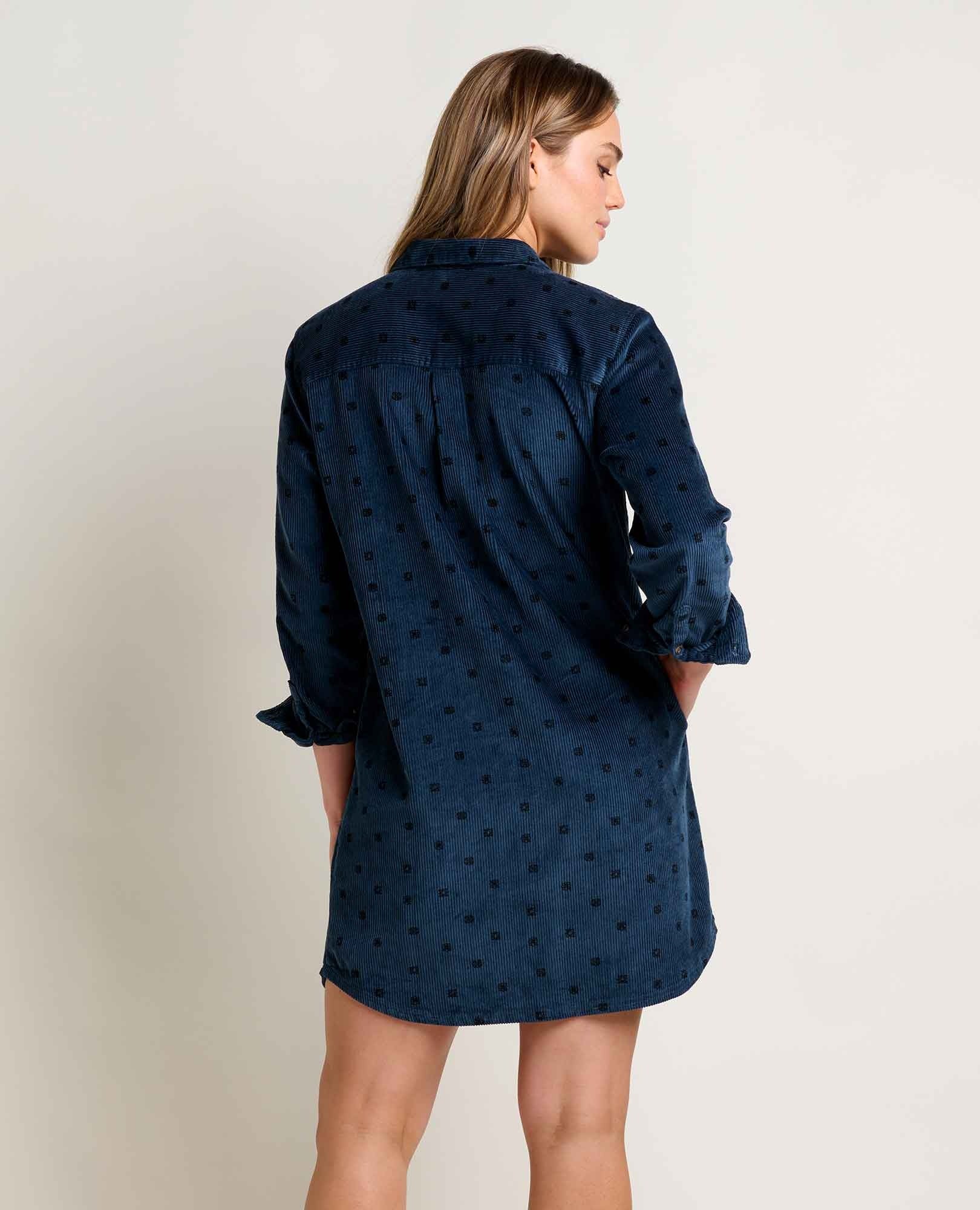 Women's Cascadia Popover Cord Dress - Image 2
