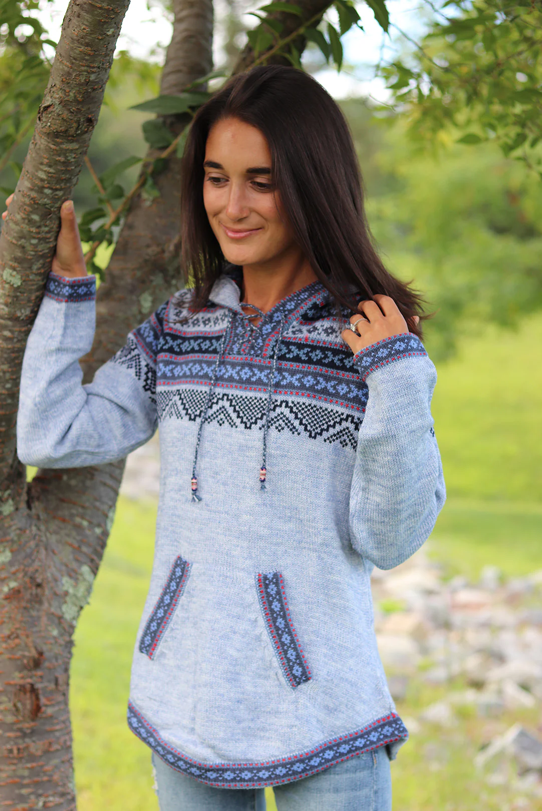 Women's Chachani Alpaca Hooded Sweater - Image 4