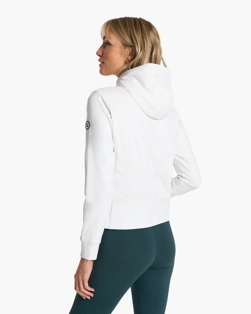 Women's Chilled Out Full Zip in White - Image 3
