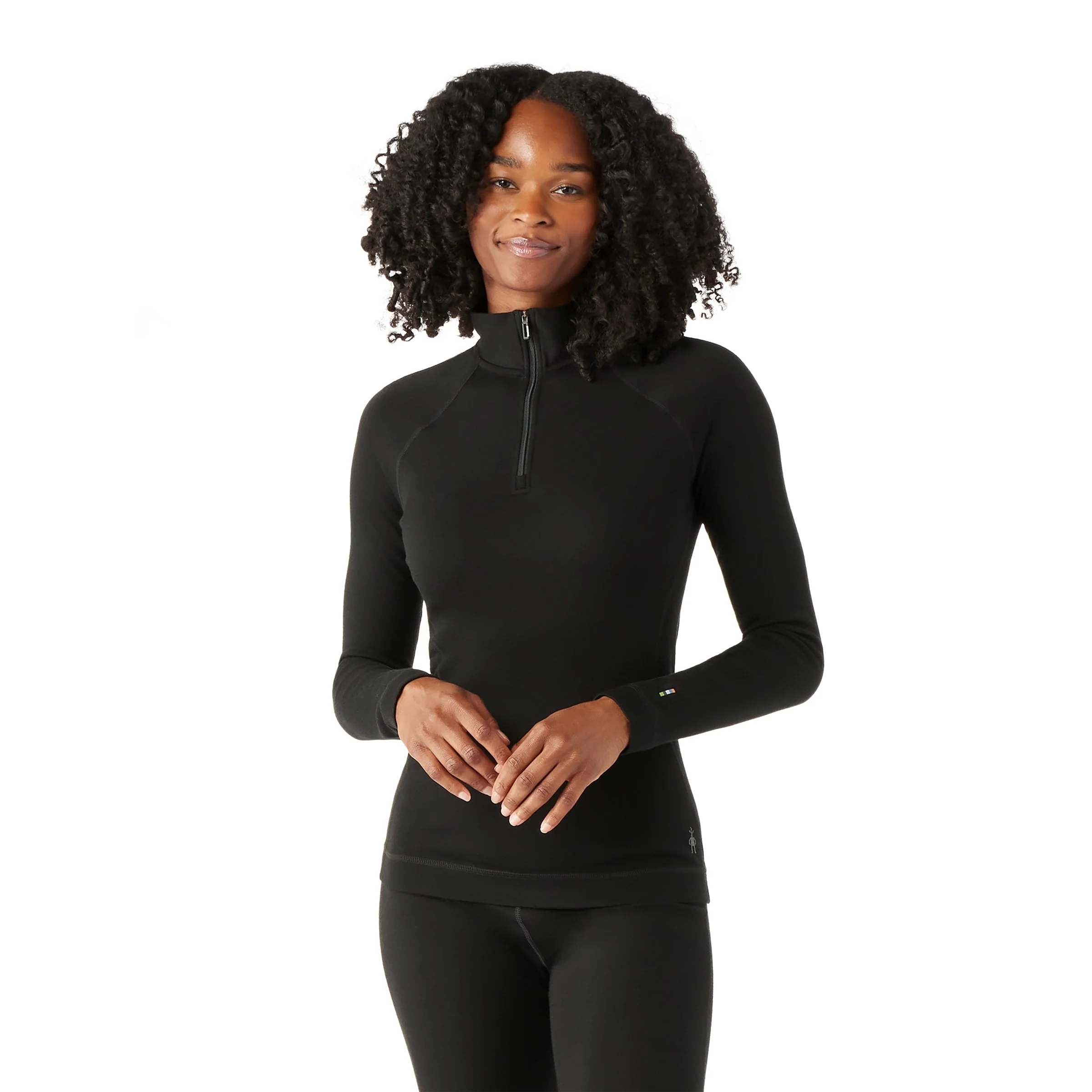 Women's Classic Thermal Merino Base Layer 1/4 Zip - Image 2