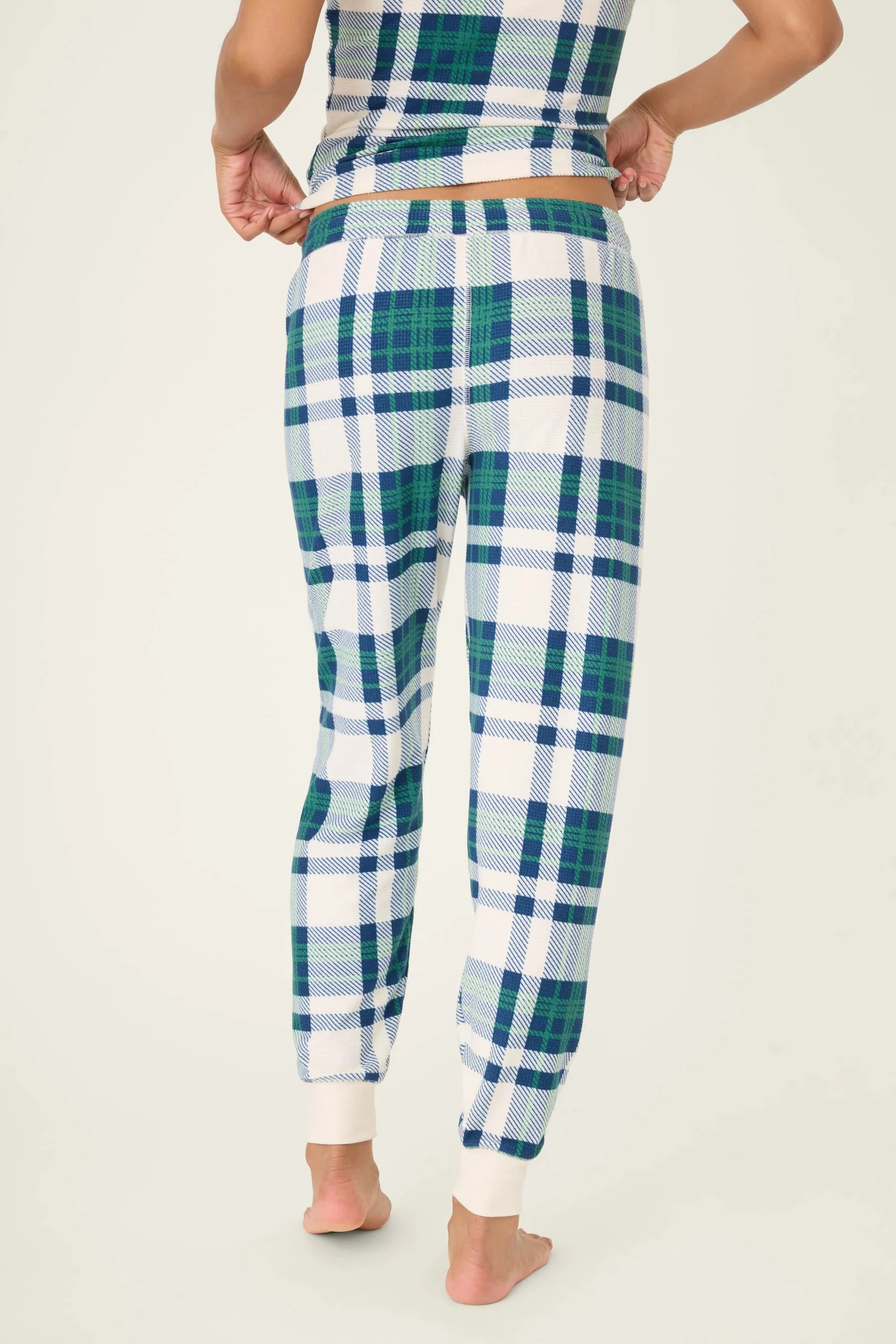 Women's Cozy Life Thermal Velour Banded Lounge Pant - Image 3