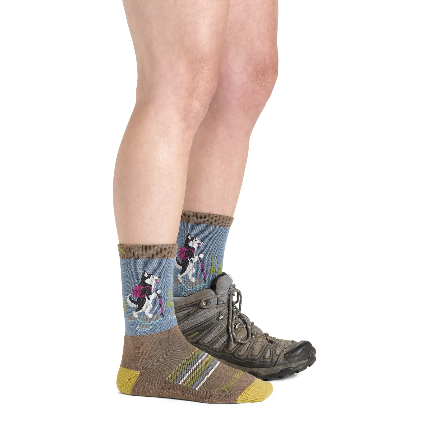 Women's Critter Club Micro Crew Lightweight Hiking Socks - Image 3