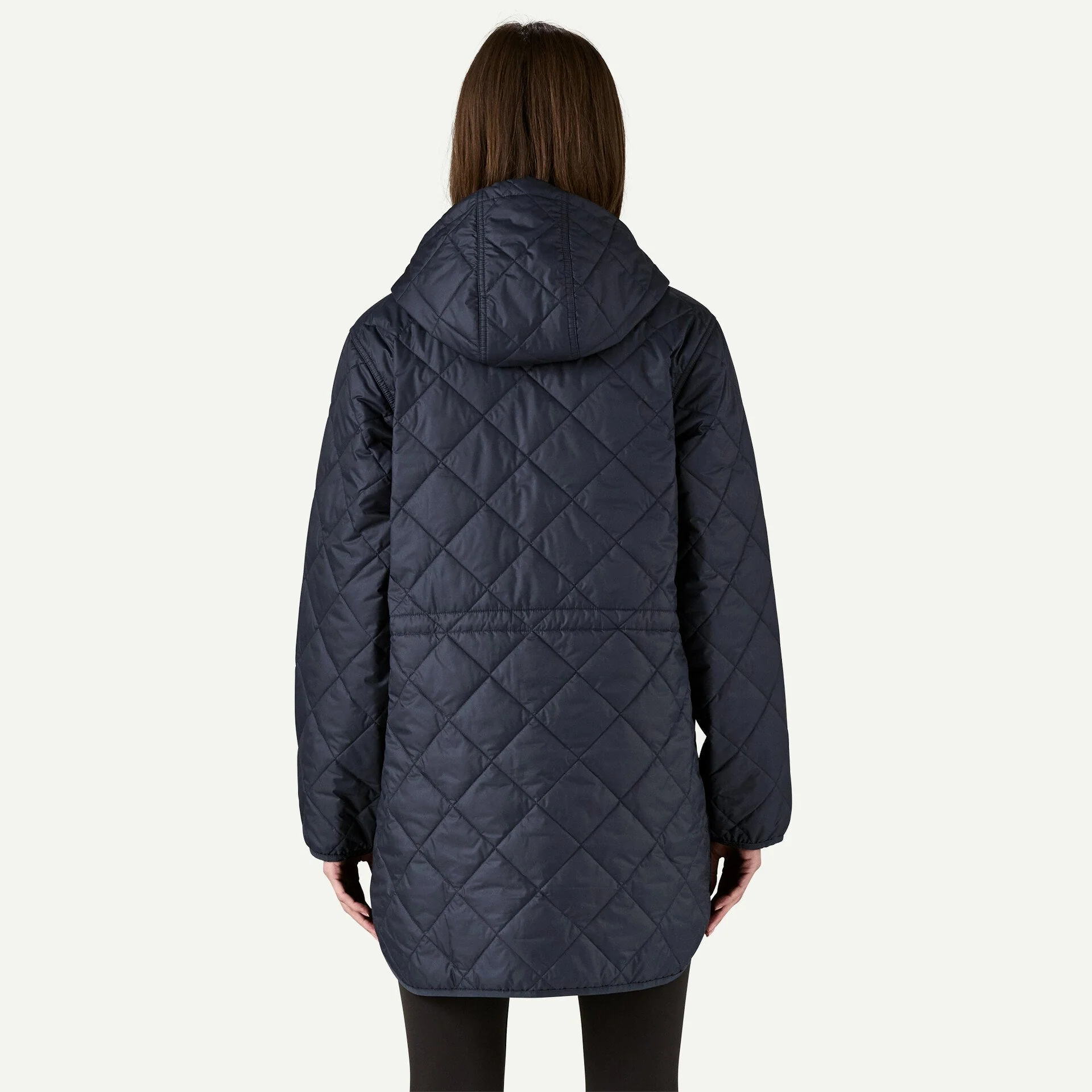 Women's Diamond Quilted Parka - Image 2