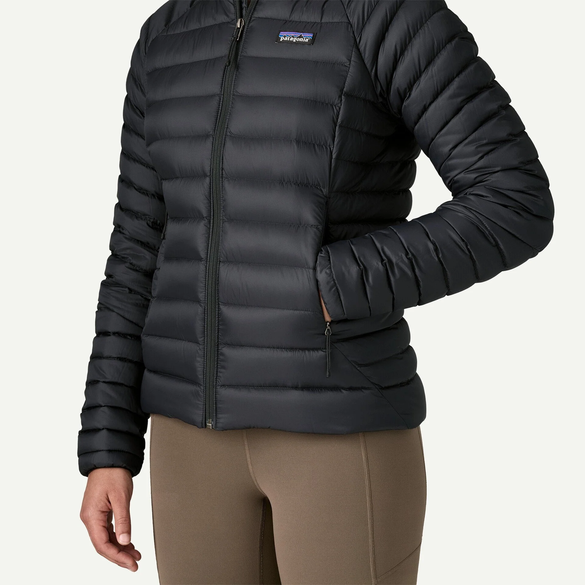Women's Down Sweater Hoody - Image 3